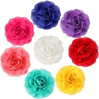 8PCS Dog Felt Flower Collar Attachment