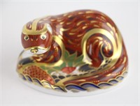 ROYAL CROWN DERBY PAPERWEIGHT "OTTER"