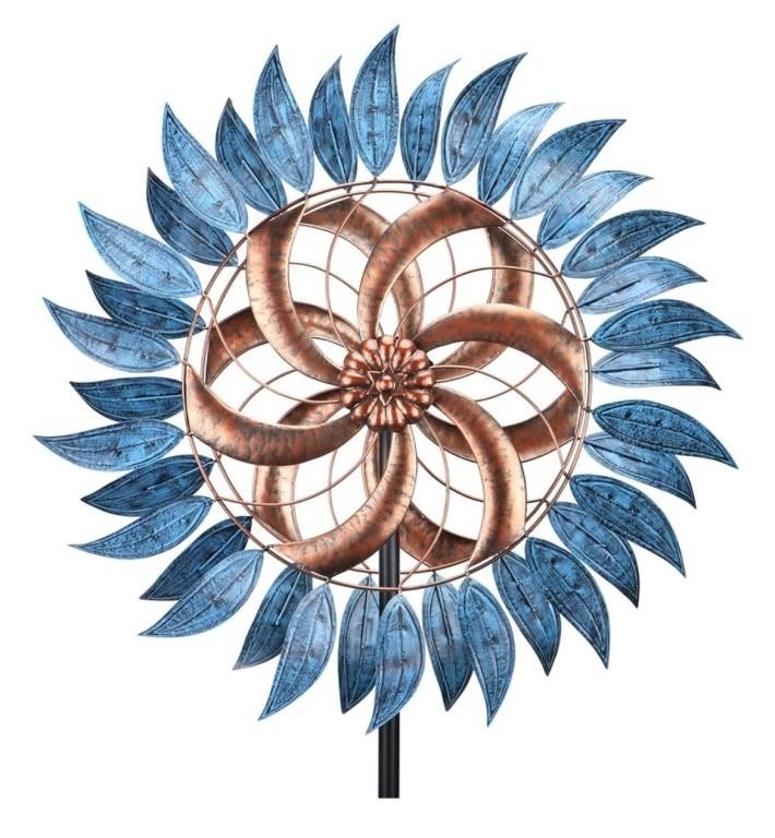 Wind Spinner Large Wind Mill Metal Outdoor I