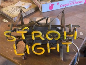 Stroh Light Neon Sign