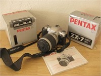 Pentax Camera & Lens With Manual - Untested