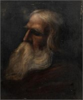 Unsigned Antique Portrait of an Old Man.