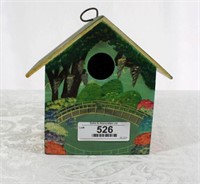 Painted Wooden Bird House