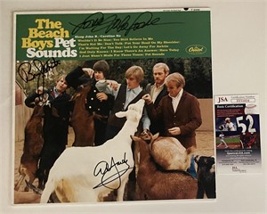 The Beach Boys Pet Sounds signed album-JSA