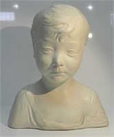 BUST OF A YOUNG BOY-HEAVY
