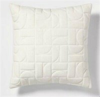 12 Cream Pillows 18" x 18 new in the box