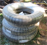 (4) Firestone 6.70-15 tubeless tires.