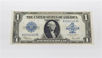 1923 $1 SILVER CERTIFICATE - ABOUT UNCIRCULATED