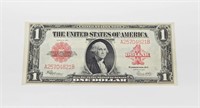 1923 $1 RED SEAL SILVER CERTIFICATE - UNC