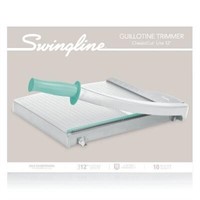 Swingline Guillotine Paper Trimmer - Gray/Teal