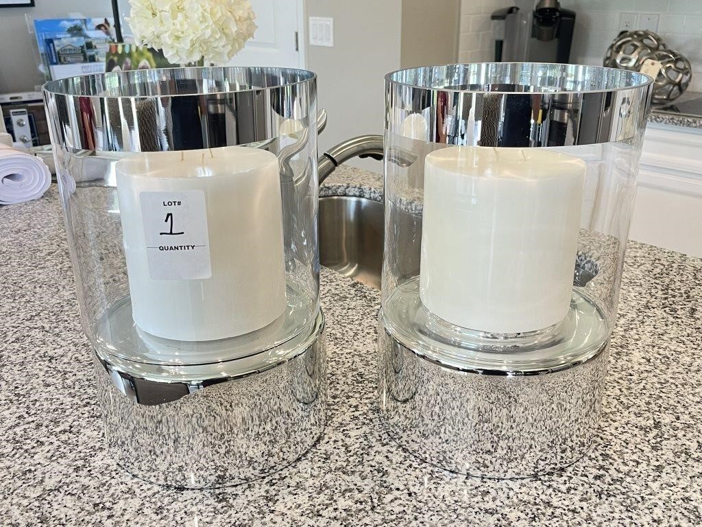 2PC CANDLEHOLDERS