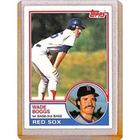 1983 Topps Wade Boggs Rookie Nice Shape