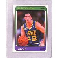 1988 Fleer Basketball John Stockton Rookie