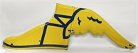 GOOD YEAR WINGFOOT FLYING SHOE PORCELAIN SIGN
