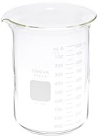 6 PCS CORNING PYREX 1L BEAKER