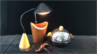 Modern Desk Lamp, Penguin Ice Bucket +