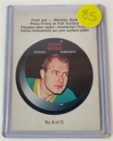 1968-69 OPC Puck Sticker Elmer Vasko Card