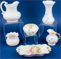 Belleek and Lenox Fine China Pieces