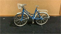 1:6 Scale Ladies Mini Light Blue Bike Bicycle