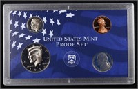 1999 United States Mint Proof Set 9 coins No Outer