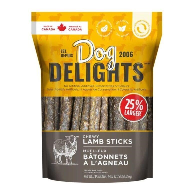 Dog Delights Chewy Lamb Sticks 1.25 kg (2.7 lb.)