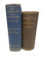 (2) EDITIONS-CARPENTER, "THE MICROSCOPE ... " 1881