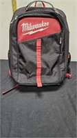 Milwaukee backpack while used.