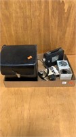 Vtg Polaroid Camera and Related Items