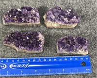 Amethyst Crystal Geode Pieces