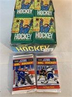 1990-91 45 UNOPEN PACKS OF TRADING CARDS