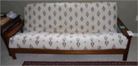 Contemporary Upholstered futon/sofa 78”