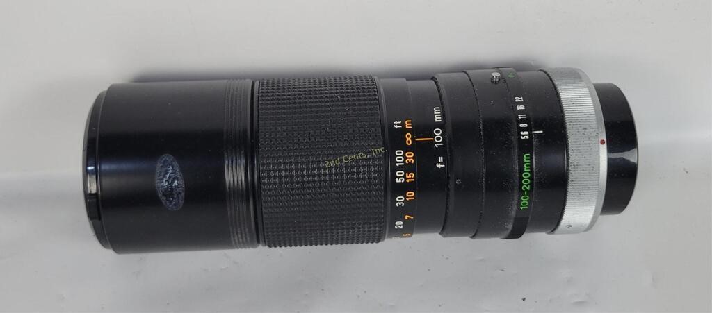 Canon Zoom Lens Fd 100-200mm