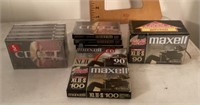Group of NEW sealed cassette tapes
