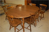 Kitchen Table & (8) Chairs