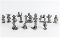 Walli Ortman Hudson Pewter Figurines (13)