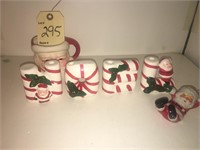 VINTAGE CHRISTMAS DECOR AND SANTA