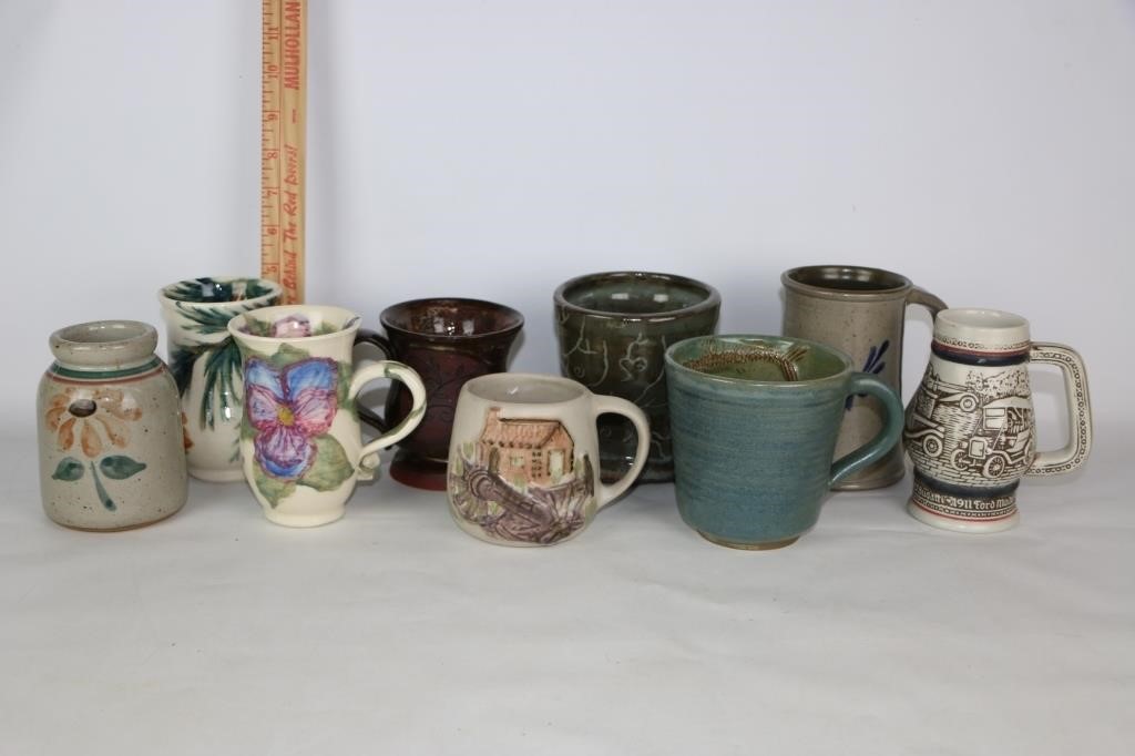 Collection of Hand Made Mugs