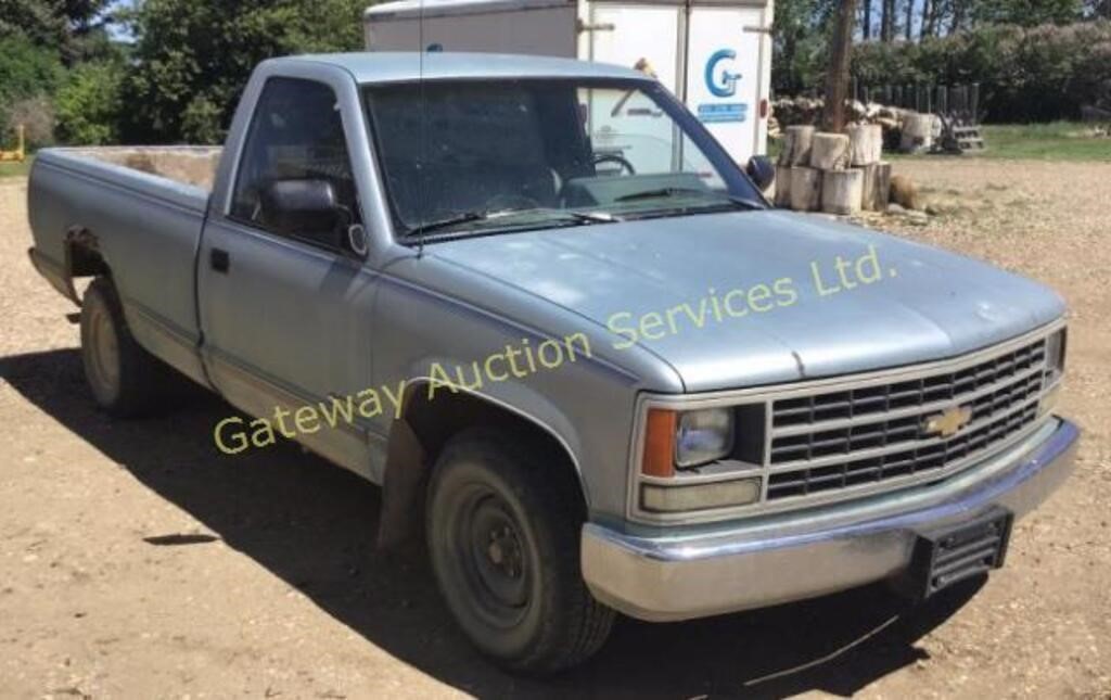 1989 Chevrolet 1500 2WD 5L with 250195kms