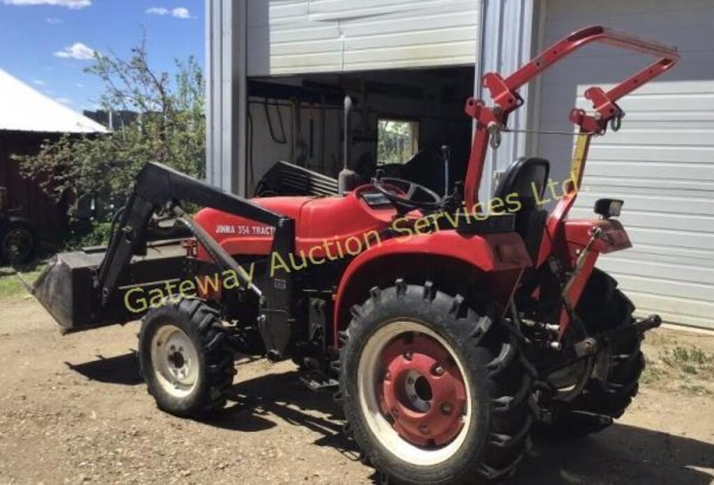 Jinma 354 Tractor 35 hp comes with bucket