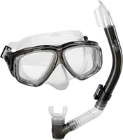 (N) Speedo Adult Adventure Mask Snorkel Set