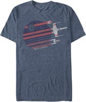 (N) Star Wars Men's Death Star Streaks T-Shirt
