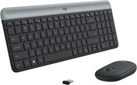 (N) Logitech MK470 Slim Wireless Keyboard and Mous