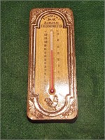 Vtg. Avon Farmers Almanac Thermometer