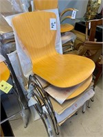 4 armless side chairs, NEW Kimball contemporary