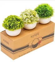 ($30) Kitzini Topiary Balls. 3 Fake Plants