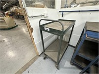 Steel 2 Tiered Mobile Stock Picking Trolley