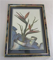 12 x 16" Bird Of Paradise Picture