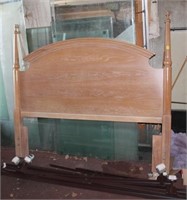 Queen Size Head Board and Mattress Frame