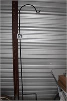 Shepherds Hook; Single Hook; Steel Rod 7 ft.