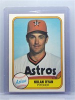 Nolan Ryan 1981 Fleer